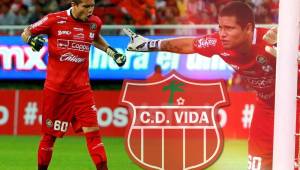 Jesús Alejandro Dautt es nuevo portero del Vida de la Primera División de Honduras.