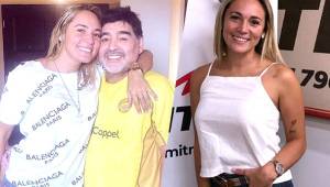 Rocío Oliva ha dicho que Diego Maradona es adicto al alcohol y que no está nada bien.