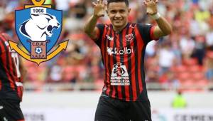 El delantero hondureño Roger Rojas está en la mira del Deportes Antofagasta de Chile, pues la Liga Deportiva Alajuelense busca su salida. Foto cortesía