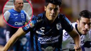 El volante de 20 años, Joshua Canales, debutó el domingo con el Querétaro en la Liga MX ante Pumas. Fabián Coito lo está convenciendo de que juegue para la H.