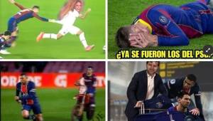 En las redes sociales siguen con los memes contra el Barcelona tras ser goleado por el PSG 4-1. Messi y Piqué, protagonistas de burlas.