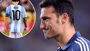 Scaloni seguirá guardando la '10' de Messi en la selección argentina.