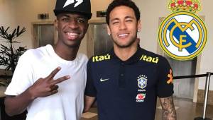 Vinicíus Jr espera que Neymar termine fichando para el Real Madrid.
