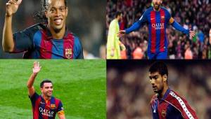 Estas on algunas de las figuras que han pasado por el FC Barcelona en los últimos 60 años.