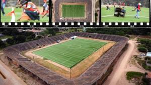 Se culminó la primera etapa de la restauración del estadio Roberto Suazo Córdova en La Paz con la instalación de un nuevo engramillado sintético. ¿Qué club te gustaría que lo estrenara?