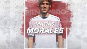Matías Morales llega del Atlanta de la Primera B Nacional de Argentina.
