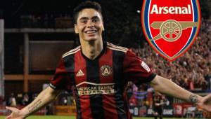 Miguel Almirón es de los mejores jugadores de Atlanta United y es pretendido por el Arsenal.