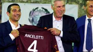 Ancelotti asistió a un evento de beneficiencia en Jerusalén.