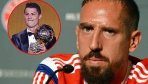 Ribéry dice que sintió como un robo no haber ganado el Balón de Oro del 2013.