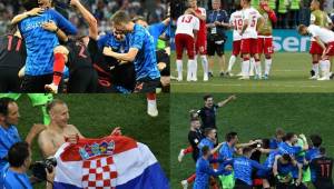 Te presentamos las imágenes más curiosas que dejó el festejo de los croatas tras su pase a cuartos de final del Mundial de Rusia al vencer a Dinamarca en penales.