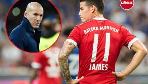 James reconoció que no era de los favoritos de Zidane en su paso por el Real Madrid.