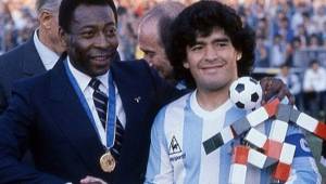 Pelé y Maradona siempre gozaron de una buena amistad. Ambos tenían una relación muy cordial.
