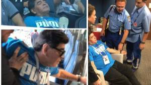 Maradona le envió un audio a su pareja Rocío en el que desmiente los falsos rumores de su muerte y confirma que se encuentra bien en Moscú.