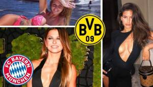 Te mostramos el lado más sensual del partidazo de este martes en Alemania entre Dortmund y Bayern Munich. Ellas inspiran a los futbolistas.