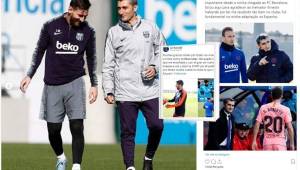 Jugadores como Messi y Luis Suárez fueron de los pocos que agradecieron a Ernesto Valverde tras ser despedido del Barcelona. Mientras que otros armaron la polémica aprobando su salida.