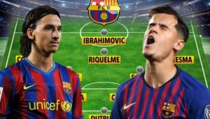 The Sun ha revelado el 11 de los fichajes fracasados del FC Barcelona, Coutinho e Ibrahimovic las grandes figuras que no pudieron hacer nada importante en España.