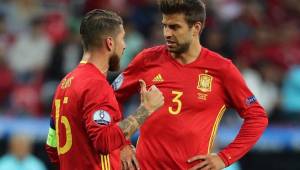 Sergio Ramos deja a un lado la rivalidad Madrid-Barca cuando está en la selección de España.