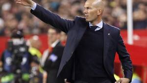 Zidane se mostró un poco decepcionado por la derrota ante el Sevilla.