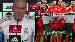Zidane pide a la afición del Real Madrid que apoyen a Gareth Bale pese a la polémica que armó con su bandera.