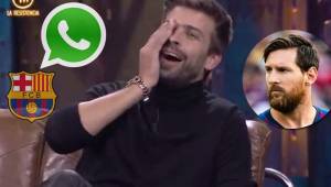 Piqué confiesa todo lo que hacen en el grupo de Whatsapp de la plantilla de jugadores del Barcelona.