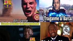 Te presentamos los mejores memes de la victoria del FC Barcelona sobre el Girona por 2-0. Choco Lozano aparece en las redes sociales.