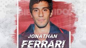 Jonathan Ferrari tiene 32 años de edad y llega para aportar su experiencia en el club albo.