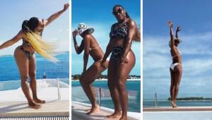 Las hermanas Williams, Serena y Venus, deslumbran con sus cuerpazos en bikini en Las Bahamas. Vaya manera de arrasar la de las tenistas en las redes sociales. FOTOS: Instagram.