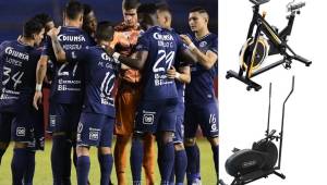 Pensando en la reanudación del torneo Clausura 2020, Motagua ha invertido en máquinas para que sus jugadores lleguen en buenas condiciones.