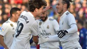 Gareth Bale marcó el único gol del partido en el estadio El Alcoraz.