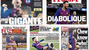 El argentino tuvo un gran partido en las semifinales de ida de la Champions League contra el Liverpool y eso le valió para ser portada de los medios más importantes del mundo del fútbol.