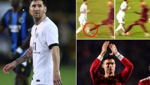 Messi tiene dañada la pierna izquierda y buscará el mismo tratamiento de Cristiano Ronaldo para solucionar el problema.