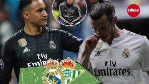 Así sería la alineación de Zidane para recibir al Betis en el Bernabéu en la jornada 38 de LaLiga. Algunos jugadores vestirían por última vez la elástica blanca.