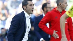 Ernesto Valverde, entrenador del Barca, elogió el trabajo de su plantilla en un partido que estuvo a punto de perderlo.