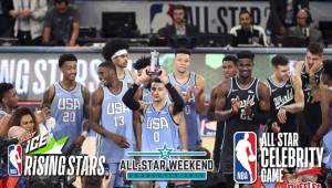 Kyle Kuzma se llevó el premio MVP en el Rising Stars Challenge.