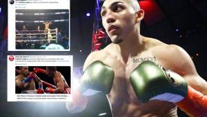 Los elogios para el boxeador hondureño no se hicieron esperar en redes sociales.