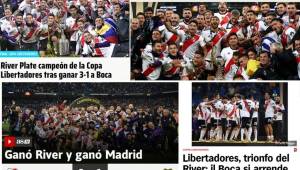 Así reaccionó la prensa mundial luego de que River venciera a Boca en el Santiago Bernabéu.