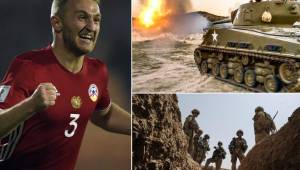 Varazdat Haroyan decidió dejar el fútbol para unirse al Ejécito de Armenia que comenzó una guerra contra Azerbaiyán.