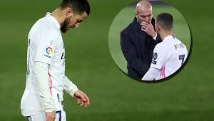 Hazard lamentó que Zidane dejara el cargo de entrenador del Real Madrid.
