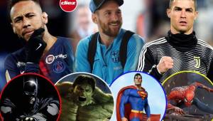 Te presentamos a los superhéroes favoritos que tiene Neymar, Messi, Cristiano Ronaldo y otros futbolistas. ¿Compartís el mismo con el argentino y el portugués?