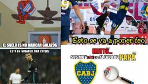 El clásico River Plate-Boca Juniors, Cristiano Ronaldo, Messi y hasta el Olimpia, protagonista de los memes este fin de semana.