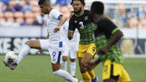Jamaica y El Salvador empataron 0-0 en el BBVA Compass de Houston por la Copa Oro. FOTOS: AFP