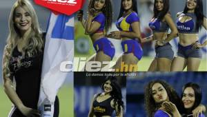 El estadio Morazán contó con la presencia de lindas mujeres, como ya es una costumbre en todos los partidos que se disputan en San Pedro Sula.