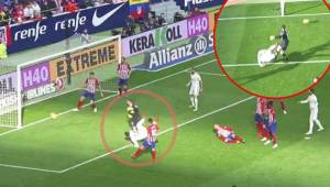 Casemiro anotó una joya en el Derbi ante el Atlético de Madrid.