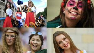 Hermosas aficionadas germanas y aztecas en Moscú. Te mostramos el lado más sexy del partido correspondiente al debut de ambas selecciones en el Mundial de Rusia.