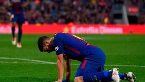 Luis Suárez no pudo marcarle en el Camp Nou al Getafe.