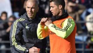 Zidane mantendrá todo el ataque en el portugués Cristiano Ronaldo.