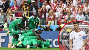 Senegal venció 1-2 a Polonia en el Mundial de Rusia 2018.