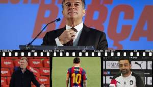 Laporta insiste en que Messi se quedará en el equipo y no le cierra las puertas a Xavi, Iniesta y Puyol.