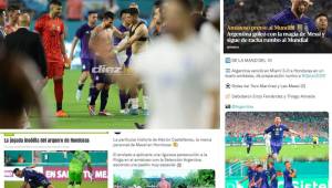 Esta es la reacción de la prensa argentina luego de la victoria de la albiceleste sobre Honduras en partido amisotoso disputado en Miami. Esto dicen de Héctor “Perrita” Castellanos, quien marcó a Lionel Messi.
