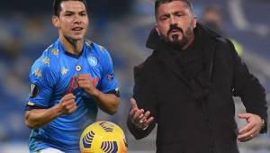 Lozano se ha convertido en pieza clave para Gattuso en el Napoli después de tenerlo marginado.